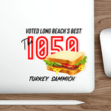 Turkey Sandwich Die-Cut Stickers