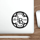 Lucky Bastard Man Bike Die-Cut Stickers