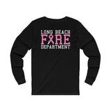 LBFD Breast Cancer Awareness Unisex Jersey Long Sleeve Tee