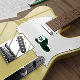LB Green Helmet Die-Cut Stickers