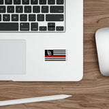 LB Flag Thin Red Line Die-Cut Stickers