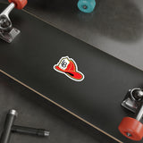 LB Fire Helmet Die-Cut Stickers