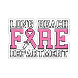 LBFD Breast Cancer Awareness Die-Cut Stickers