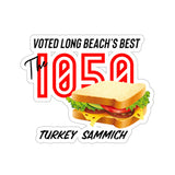 Turkey Sandwich Die-Cut Stickers