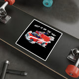Help is on the way Die-Cut Stickers