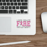 LBFD Breast Cancer Awareness Die-Cut Stickers