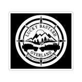 Lucky Bastard Die-Cut Stickers