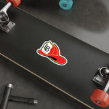 LB Fire Helmet Die-Cut Stickers