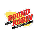 Round Robin Die-Cut Stickers