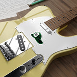 LB Green Helmet Die-Cut Stickers