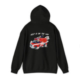 Help is on the way Unisex Heavy Blend™ Hooded Sweatshirt