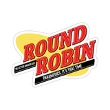 Round Robin Die-Cut Stickers