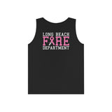 LBFD Breast Cancer Awareness Unisex Heavy Cotton Tank Top
