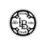 Lucky Bastard Man Bike Die-Cut Stickers