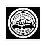 Lucky Bastard Die-Cut Stickers