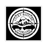 Lucky Bastard Die-Cut Stickers