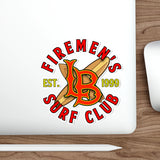 Fireman's Surf Club Die-Cut Stickers
