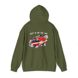 Help is on the way Unisex Heavy Blend™ Hooded Sweatshirt