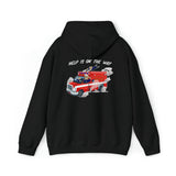 Help is on the way Unisex Heavy Blend™ Hooded Sweatshirt