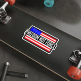 Freedom Not Force Die-Cut Stickers