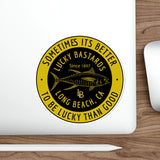 Lucky Bastard Fishing Die-Cut Stickers