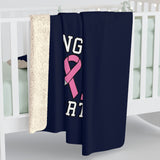 LBFD Breast Cancer Awareness Sherpa Fleece Blanket