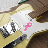 Breast Cancer Hose Ribbon Die-Cut Stickers
