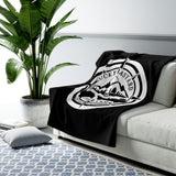 Lucky Bastard Sherpa Fleece Blanket
