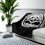Lucky Bastard Sherpa Fleece Blanket