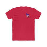 Lucky Bastard Brand Patriot Men's Cotton Crew Tee