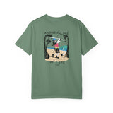 A Little Slice Of Life Island Unisex Garment-Dyed Golf T-shirt