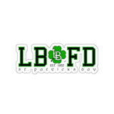 LBFD St. Patrick's Day Die-Cut Stickers