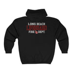 Long Beach Lifeguard Full Zip Hooded Sweatshirt