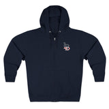 LBFD Patriot Standard Issue Unisex Heavy Blend™ Full Zip Hooded Sweatshirt