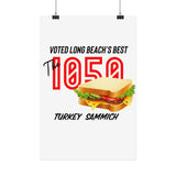 The 1050 Satin Poster
