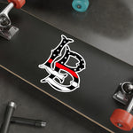 Thin Red line LB Die-Cut Stickers