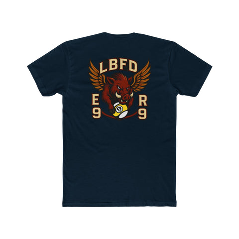 Station 9 Flying Boar Unisex Cotton Crew Tee