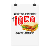 The 1050 Satin Poster