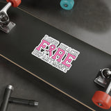LBFD Breast Cancer Awareness Die-Cut Stickers
