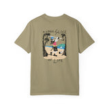 A Little Slice Of Life Island Unisex Garment-Dyed Golf T-shirt