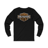 Vernon Fire Harley Davidson Men's Cotton Crew Long Sleeve