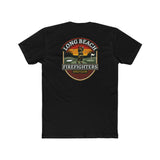 LBFD Golf Sunset Unisex Cotton Crew Tee
