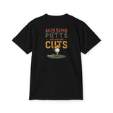 Missing Putts and Making Cuts Unisex Garment-Dyed Pocket Golf T-Shirt