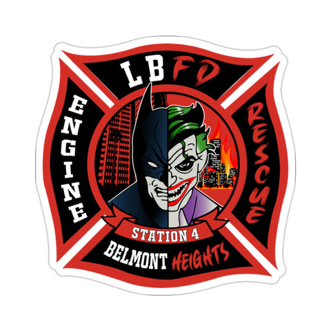 New Batman/ joker st 4 logo Die-Cut Stickers