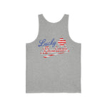 Lucky Bastard Patriot Men's Cotton Tank Top