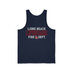 Long Beach Lifeguard  Men's Cotton Tank Top